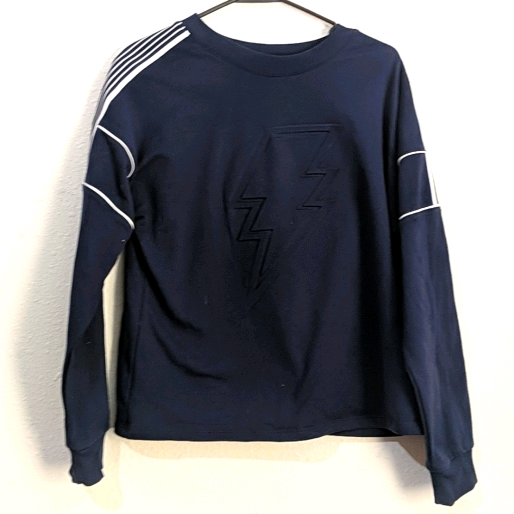 Blue sweatshirt